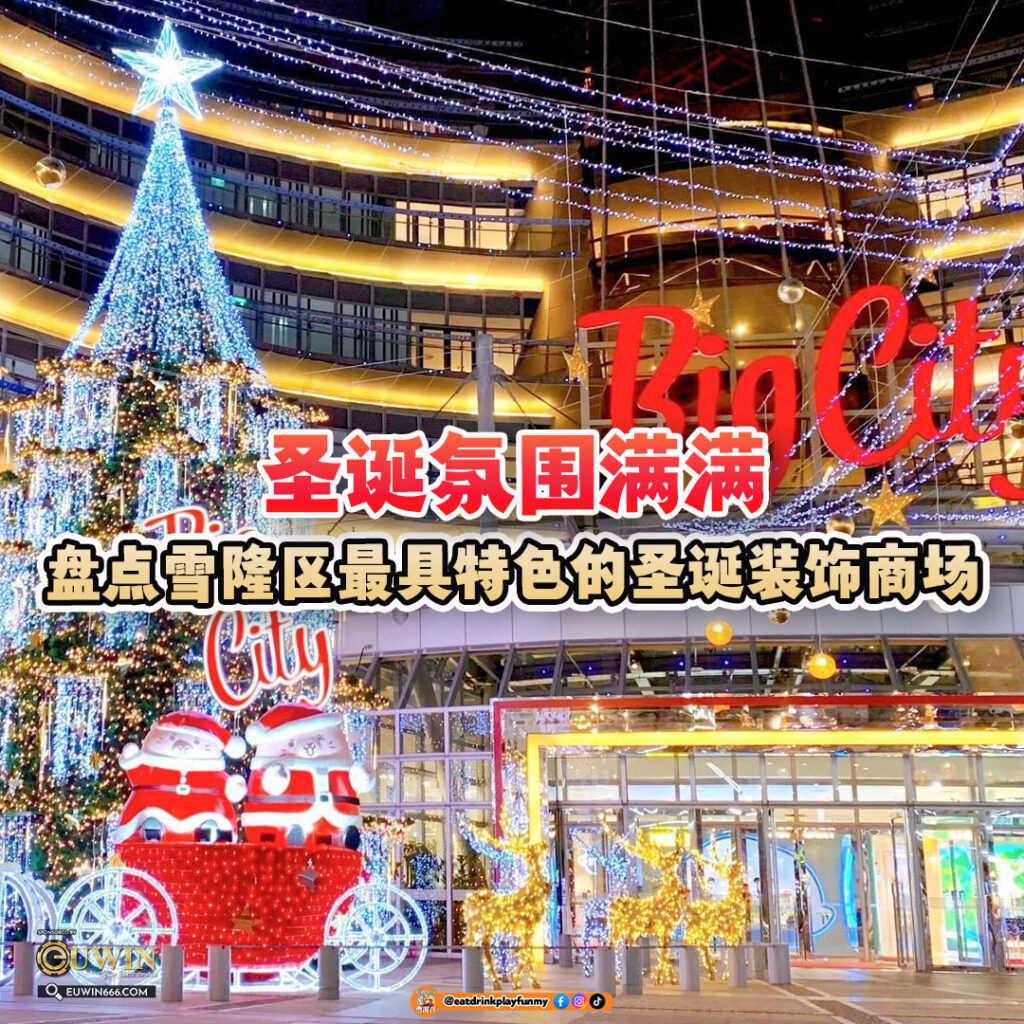 大马吃喝玩乐 - 商场圣诞树装饰