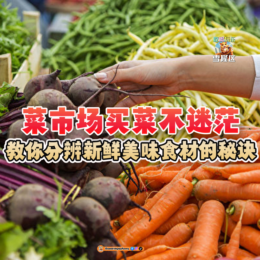 大马吃喝玩乐 - 教你分辨新鲜食材