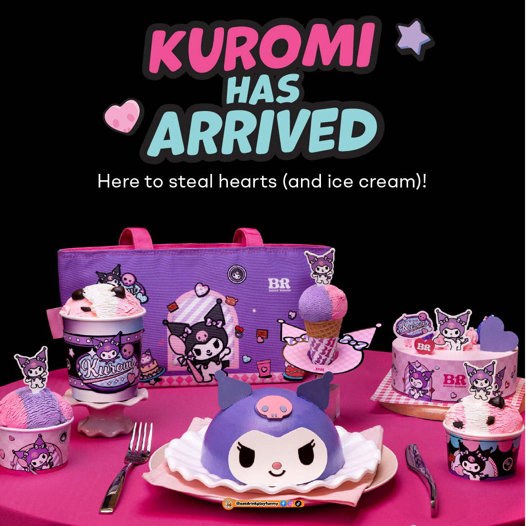 大马吃喝玩乐 - Baskin Robbins x Kuromi 联名