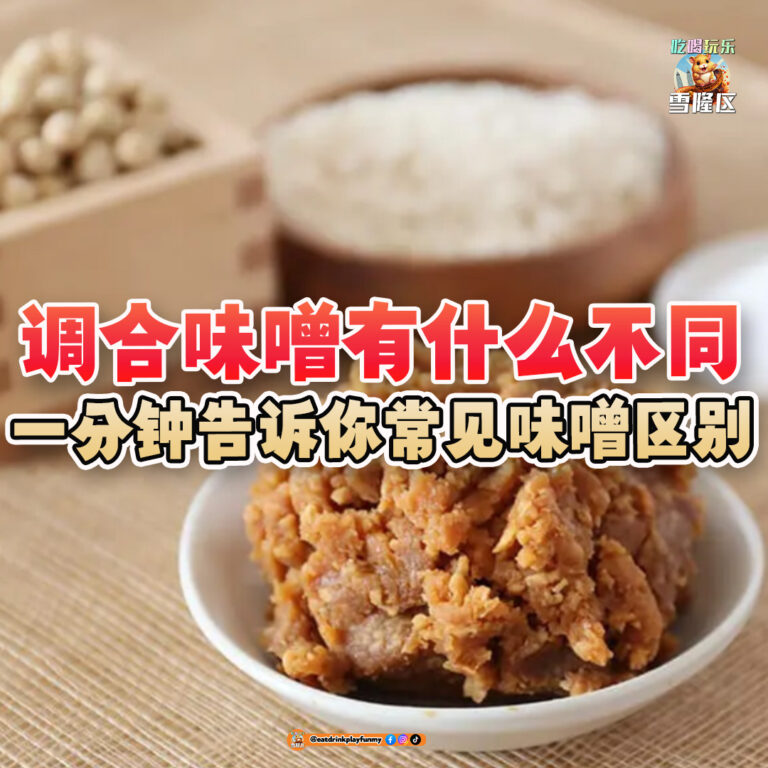 大马吃喝玩乐 - 3种常见日本味噌