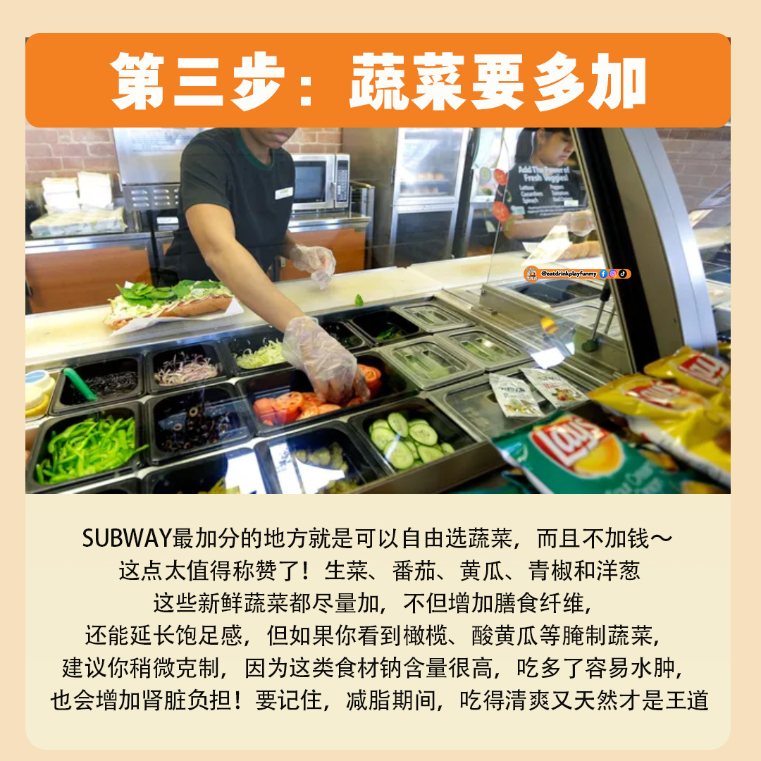 大马吃喝玩乐 - 教你subway怎么点餐