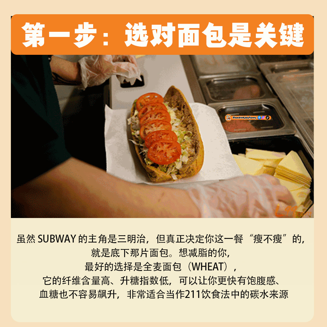 大马吃喝玩乐 - 教你subway怎么点餐