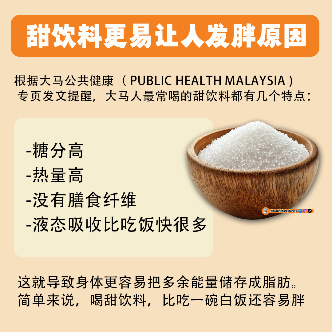 大马吃喝玩乐 - 大马最易胖饮料